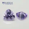 Yongjia Color Gema Triángulo Gordo Circonita Piedra Artificial Diamante CZ Anillo Arte de Uñas Joyería Incrustaciones Accesorios Piedra al Desnudo
