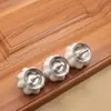 Manija de Cerámica Estilo Americano de Calabaza con Diseño Artístico Vintage para Cajón, Puerta de Gabinete, Armario y Cómoda, Estilo Antiguo Pintado a Mano