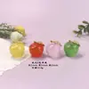Simulação de frutas criativas fotografia tridimensional adereços micro enfeites de paisagem cola creme diy jóias material resina acessórios