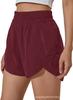 Pantalones cortos deportivos de verano para mujer, de cintura alta, holgados y de secado rápido, con explosiones transfronterizas de Amazon 2023