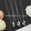 Nueva colección de collares marca D/marca Dior, disponible exclusivamente para comercio electrónico transfronterizo, productos nuevos con etiquetas originales, collar de nariz de cerdo CD al por mayor