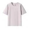 Nueva Camiseta Desan de Algodón de Secado Rápido 2026, Casual Fresca de Verano de Manga Corta, Corte Amplio, Versátil, Cuello Redondo, Transpirable de Media Manga