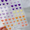 Pegatinas para Uñas con Lazo de Encaje Tensor Ts3507 Serie Dulce y Versátil con Patrón de Corazón y Estrella