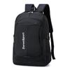 Mochila de negócios para viagens ao ar livre, logotipo imprimível, mochila de grande capacidade, contraste de cores, bolsa escolar para estudantes, bolsa antifurto para computador