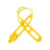 Corbatas para Cables de Silicona Suave de Colores, Engrosadas, Corbatas Ajustables de Tirar y Bloquear Transfronterizas, Correas de Sujeción para Cables de Silicona con Forma de Renacuajo