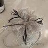 Goma para el pelo de lunares azules estilo coreano con un toque de alta gama, scrunchie de lazo para recoger el pelo en un moño, accesorio simple para el cabello