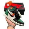 Suministro Exclusivo Transfronterizo de Putian Air Aj1 Jordan 1 Bajo Alto Unisex Colaboración Casual Deportiva Cultura del Baloncesto Zapatillas