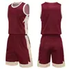 Novo Conjunto de Uniforme de Basquete para Homens DIY Absorvente de Suor Respirável Uniforme Esportivo para Competição Estudantil Uniforme de Time de Liga Pode Imprimir Número