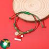 Cross-border Nova Pulseira de Natal Luminosa Feminina Popular Papai Noel Casal Melhor Amigo Pulseira Cross-border Jóias