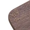 Colgante de Pendiente con Gancho de Flor de Aleación de Múltiples Agujeros Accesorios de Joyería Estilo Étnico Conector para Pulsera y Collar DIY