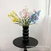 Lino Simulado de Gama Alta Flor Flores Florales Hogar Sala de Estar Jardín de Monet Salón de Bodas Paisajismo Ramo Flores Decorativas Florales