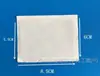 Cubierta de tarjeta de material de película suave de PVC etiqueta de plástico adhesivo transparente bolsa de tarjeta autoadhesiva cubierta de etiqueta de precio cubierta de tarjeta adhesiva