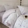 Juego de Ropa de Cama de Invierno de Alta Calidad, Nuevo, con Tallado 3D, de Terciopelo, Cuatro Piezas, de Terciopelo de Leche Burnout, para Mujer, Lujo Ligero, Sensación de Gama Alta