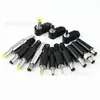 Enchufe CC 5.5X1/2.5MMX14mm enchufe toma CC enchufe de alimentación CC 12V con tuerca