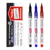 Marcador de una Punta 1.0mm Especial Transfronterizo Bolígrafo a Base de Aceite No Borrable Bolígrafo para Firmas Trazo Fino Bolígrafo para Dibujar Líneas
