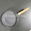 Comercio Exterior Exportación Mango con Veta de Madera Sartén Antiadherente Sartén de Aleación de Aluminio Sartén para Tortillas