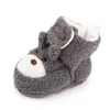 Zapatos de terciopelo para bebé de otoño e invierno, suela suave, zapatos para niños pequeños, zapatos de algodón, zapatos para bebé, zapatos de suela suave, 0-1 años, zapatos de suela suave, 2525
