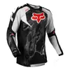 Traje Largo Personalizado Fox Downhill para Bicicleta Traje Downhill para Motocicleta Ciclismo Transpirable Secado Rápido Top de Ciclismo Exportación