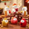 Miniatura Paisaje Lindo Gato de la Suerte Figura Muñeca Casa DIY Decoración Accesorios Tablero de Coche Pequeño Adorno