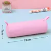 Estuche sencillo de gran capacidad para estudiantes de primaria, estuche para papelería resistente a las manchas, estuche pequeño creativo para lápices para la escuela, estuche para lápices personalizado para niñas
