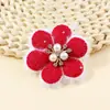 Nuevo Otoño e Invierno Coreano Rayas Peludas Flores Simples DIY Tela Semi-Terminada Ropa Bolsas Accesorios Accesorios Al por Mayor