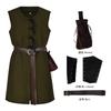[En Stock] Chaleco Retro de Halloween Producto Nuevo Transfronterizo Chaleco Pirata Renacentista Disfraz de Cosplay de Caballero