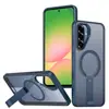 Comercio Exterior al por Mayor Funda para Teléfono Fanxing Adecuada para Samsung A17 con Anillo Magnético y Soporte Vertical A37/A57 Red de Refrigeración Transpirable