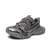 Primavera e Outono 2024 Sapatos de casal Novas explosões da temporada Marca da moda Sapatos casuais Internet Moda popular Retro Joker Tênis masculino e feminino