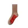 Calcetines Rojos de Algodón de Xinjiang para el Año de Nacimiento, Calcetines de Media Caña para Hombres y Mujeres, Pareja de Bodas, Año Nuevo, Año del Caballo, Calcetines Rojos Simples para Piernas Desnudas