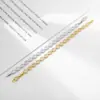 Comercio Exterior Más Vendido Pulsera de Joyería de Lujo con Diamantes Completos de Oro K Estilo Retro Gota de Agua