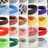 Cable de núcleo de cobre de 0.75 mm alambre para lámpara antigua accesorios de alambre para bricolaje alambre redondo color retro alambre trenzado