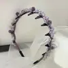 Industria Pesada Diadema con Cabeza de Peine de Dientes de Cristal Femenina Estrella Sueño Borracho Rocío Calavera Alta Accesorios para el Cabello Lujo Ligero Sensación de Alta Gama Tocados Accesorios para el Cabello Venta al por Mayor