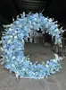 Nuevos Accesorios para Bodas Arte de Hierro Adornos de Luna Popular Punto Fotográfico Decoración para Transmisión en Vivo Accesorios Decoración Floral Fotografía de Bodas