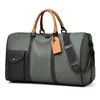 Bolsa de Viagem Transfronteiriça, Bolsa de Bagagem Elegante de Grande Capacidade para Homens e Mulheres, Bolsa Casual Simples da Moda para Viagem de Negócios, Bolsa de Ginástica