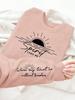 Sudadera Redonda para Mujer al por Mayor de Fábrica con Amanecer Sol