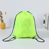 Em Estoque Bolsa Oxford de Poliéster 210D com Cordão Mochila com Cordão Bolsa para Evento de Maratona Venda por Atacado