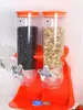 Dispensador de Cereais Comercial Recipiente de Armazenamento Dispensador de Grãos para Cozinha Pote para Frutas Secas e Lanches Caixa de Armazenamento Caixa de Doces para Uso Doméstico