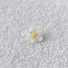Fivela Decorativa para Cadarço Floral de Alto Padrão Estilo Coreano, Acessório de Fivela de Cadarço DIY Removível para Tênis Pai Tênis de Treino Alemão