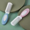 Peine para Bebé Cuidado Cepillo para Cabeza Set de Peine para Bebé Peine para Eliminar la Caspa Peine Cepillo de Lana para Niños Cepillo de Baño