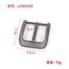 Fivela de Alfinete Nova de Liga Metálica Pronta de Fábrica Fivela de Cinto de Liga Metálica para Homens e Mulheres Estilo Coreano Fivela de Alfinete de Fivela Japonesa Fivela de Cinto Casual
