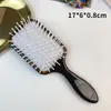 Peine Popular Europeo de Fibra de Acetato con Airbag, Parte Superior Cranial Esponjosa, Peine Masajeador para Niñas, Peine Portátil para el Hogar, Peine con Cojín de Aire para Peluquería