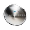 Calota de roda dianteira com seis ranhuras Cromada Tampa de cubo cônica frontal com lábio de 7/16 "6 ranhuras