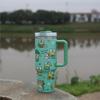 Taza de Coche de 40 oz Taza de Agua Sanrio Taza Labubu Gran Capacidad Termo de Acero Inoxidable 304 para Uso en Casa