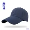 Boné de Baseball de Malha Respirável com Aba Estendida de 11cm, Secagem Rápida, Proteção Solar para Uso Externo, Unissex, Logo Personalizável