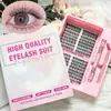 Set de Pestañas Postizas Transfronterizo Gran Capacidad Curva de Bebé Perla Pequeña Delgadas Maquillaje Coreano Segmentadas Frescas Pestañas Postizas