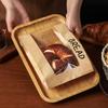 Bolsa para Hornear Pan de Celebridad de Internet Bolsa para Tostadas en Rebanadas Bolsa para Empaquetar Bagels Croissants Bolsa de Pan de Papel Kraft con Ventana Logo Impreso