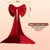 Novas Decorações de Casamento, Enfeites de Laço Vermelho Veludo Grandes, Layout de Cena de Banquete de Casamento, Layout de Quarto de Casamento, Parede de Fundo