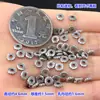Prata de lei S925 vintage mini espaçador anel fechado corda de mão trançada em espiral colar acessórios DIY feitos à mão
