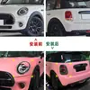 Aplicável para Mini One Cooper F55 F56 F57 Sobrancelhas do Farol Molduras das Lanternas Traseiras Adesivos de Carro Modificação