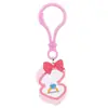 Llavero Nuevo Producto Transfronterizo Día de San Valentín Decoración para Mochila Flor de Amor Cierre de Langosta de Plástico Regalo Festivo de Amazon